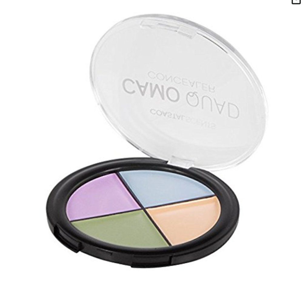 NEW Coastal Scents Camo Quad Concealer Compact, Color Corrector NEW No Box